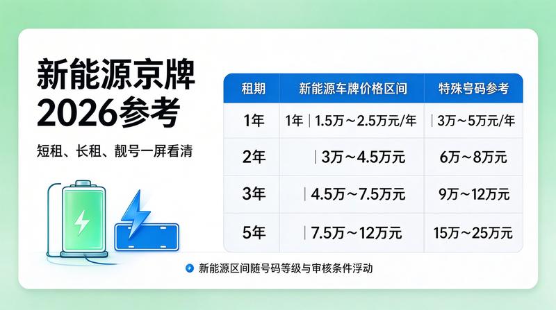 2026年北京新能源汽车政策解读
